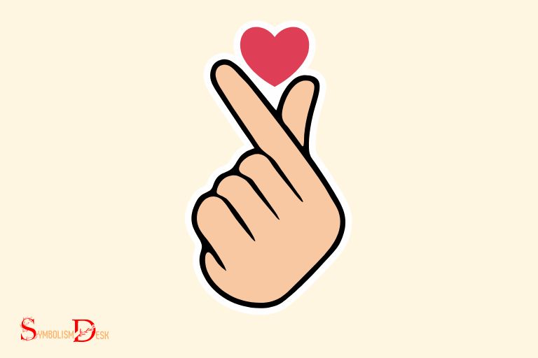 what does the finger heart symbol mean