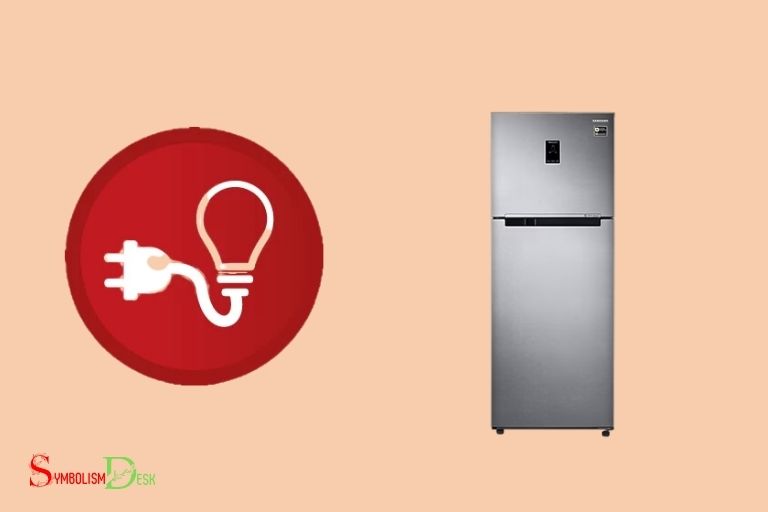what does plug symbol mean on samsung refrigerator