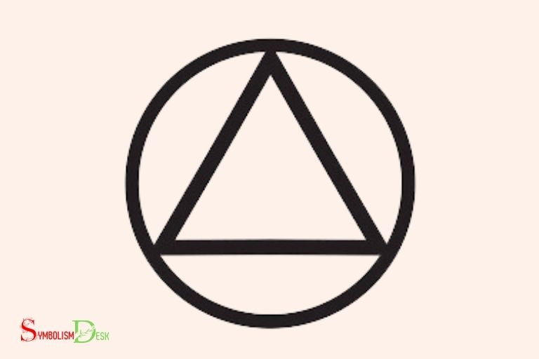 what does the circle and triangle symbol mean