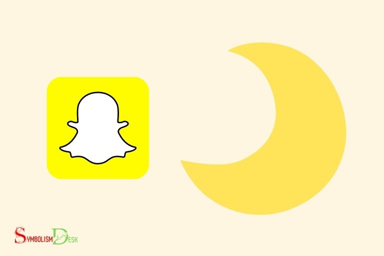 what does the moon symbol on snapchat mean