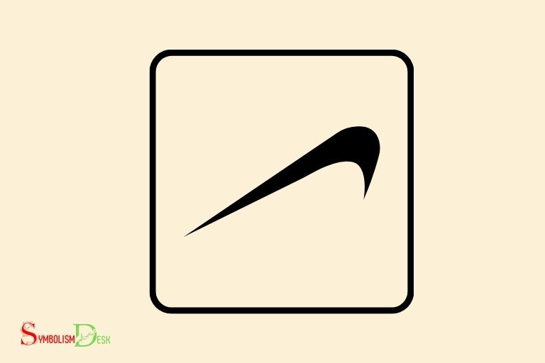 what does the upside down nike symbol mean