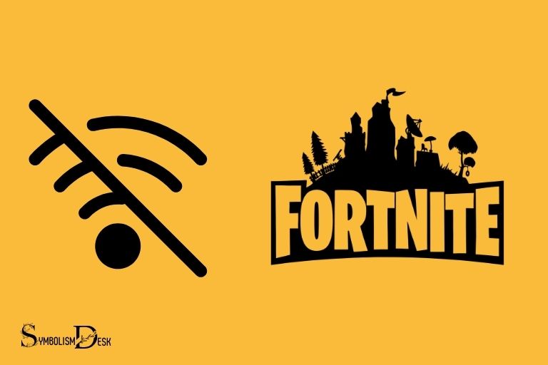 what does the wifi symbol mean on fortnite