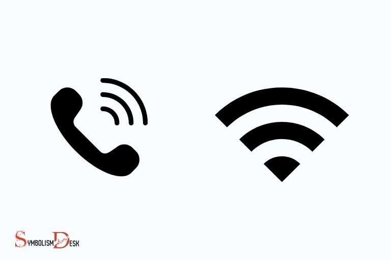 what does a phone symbol with a wifi symbol mean
