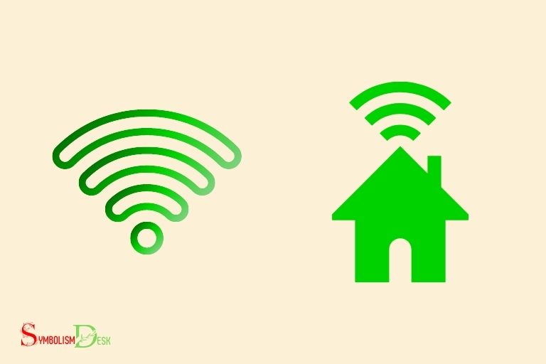 what does the green wifi symbol mean