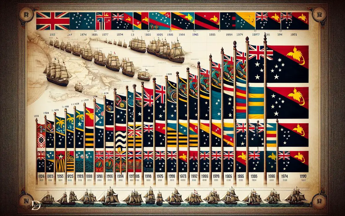 Evolution of the Flag Over Time