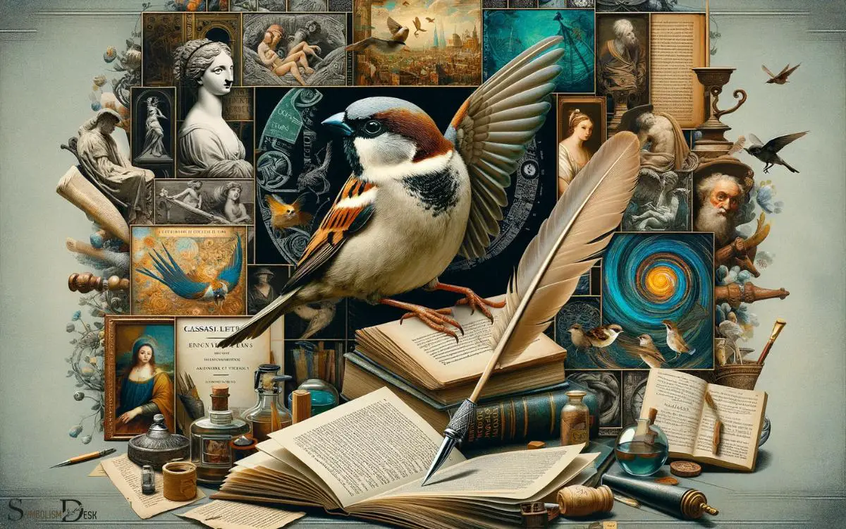 Exploring The Symbolism Of Sparrows In Literature And Art