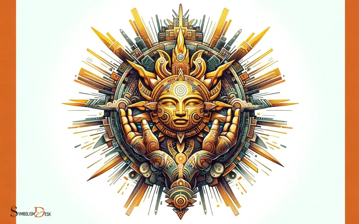 Representation of Inca Sun God Inti
