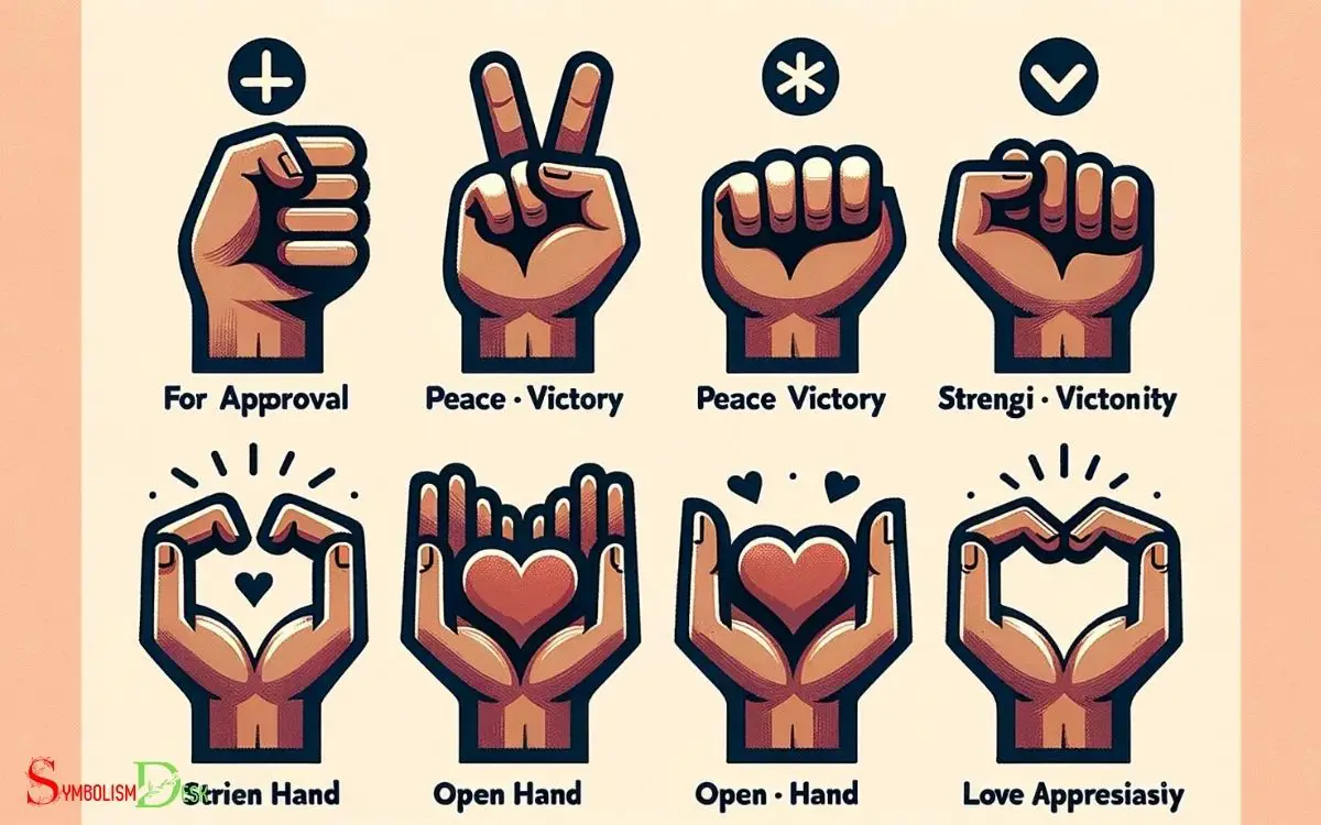 Symbolic Hand Emoji Meaning Chart