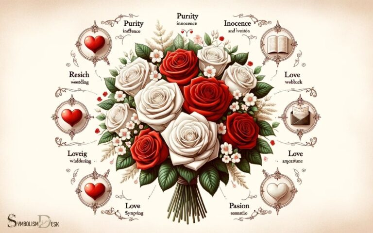 What Is The Symbolic Meaning Of White And Red Roses? Love!