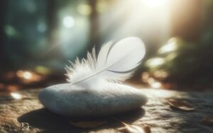 What is the Symbolic Meaning of a White Feather? Peace!