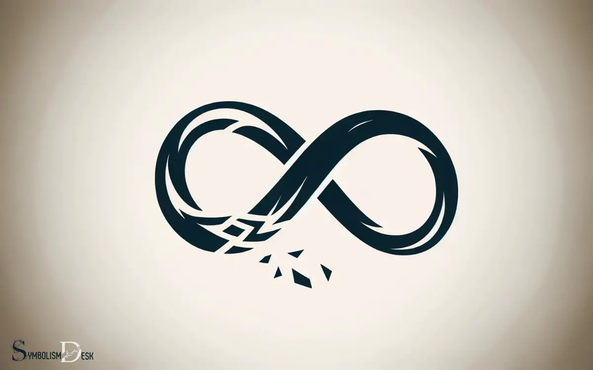 broken infinity symbol tattoo meaning