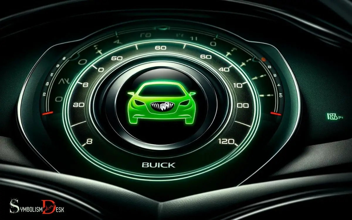 Buick Dashboard Symbols Green Car