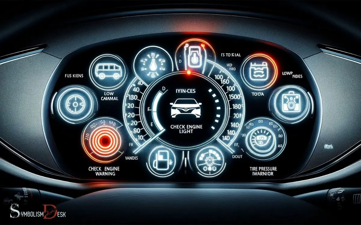 Car Dashboard Symbols Toyota Camry
