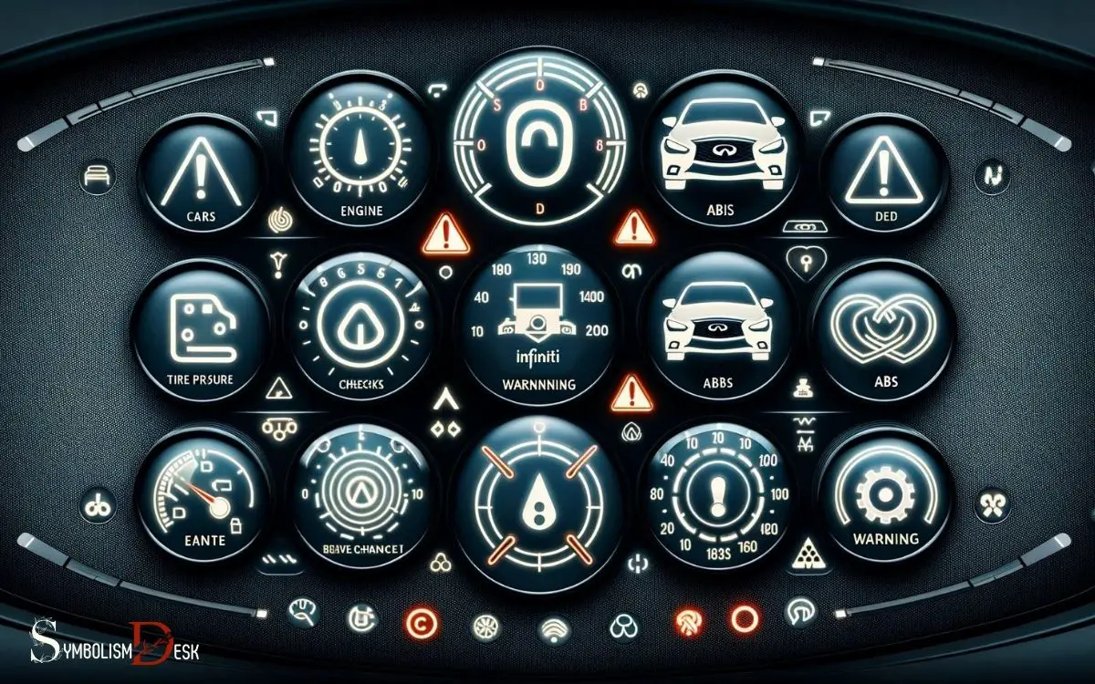 Car Symbol Infiniti Dashboard Warning Lights
