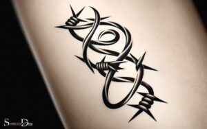 What Does a Barbed Wire Tattoo Symbolize? Strength!