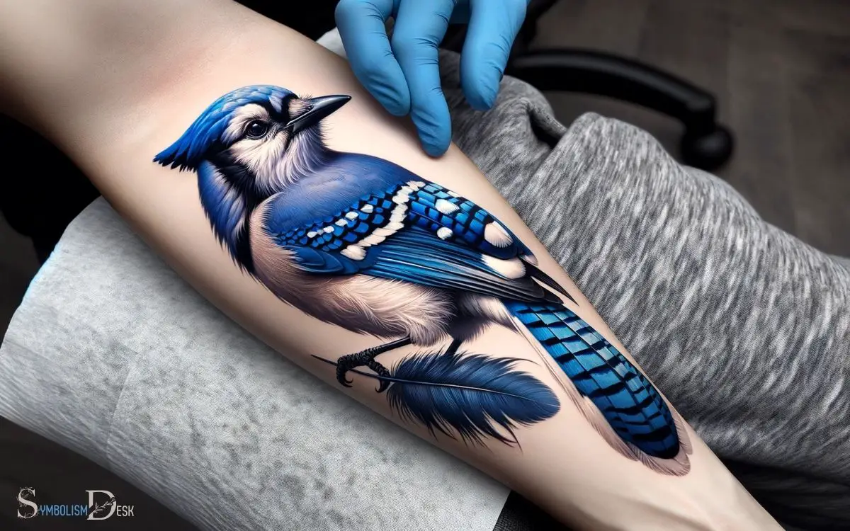 what does a blue jay tattoo symbolize