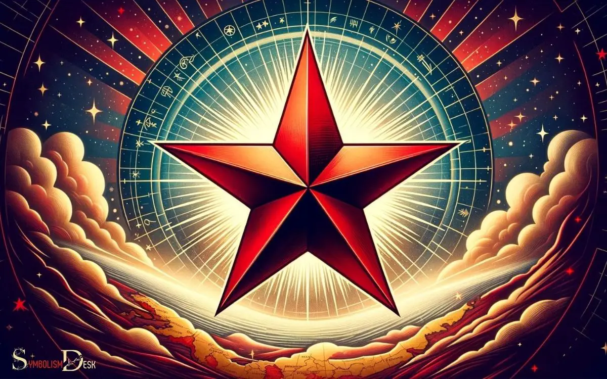 what does a red star tattoo symbolize