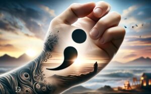 What Does a Semicolon Tattoo Symbolize? Explain!