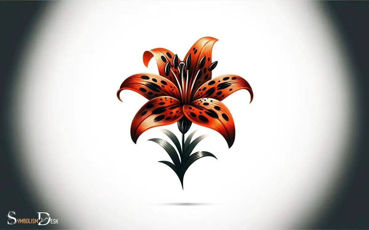 what does a tiger lily tattoo symbolize