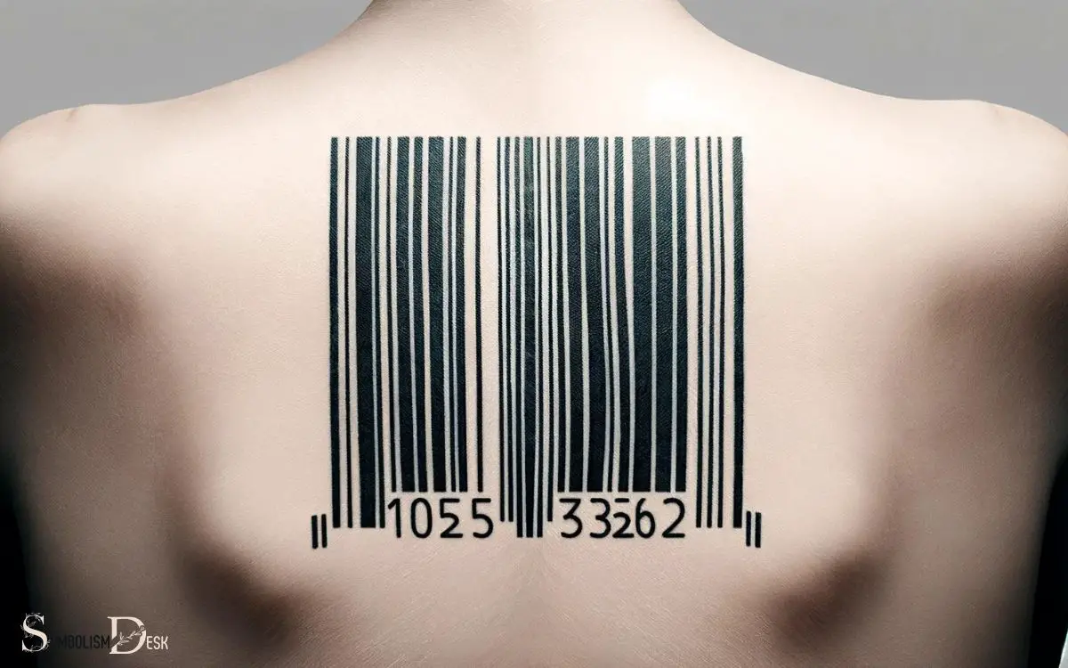 what does barcode tattoo symbolize