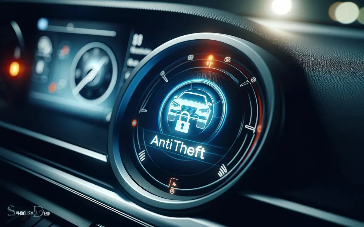 Anti Theft Symbol on Car