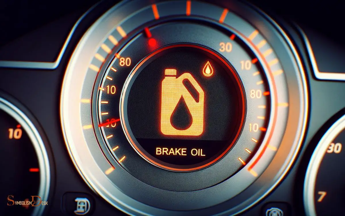 Brake Oil Symbol in Car