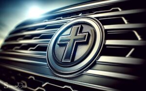 Car With a Cross Symbol: Faith!