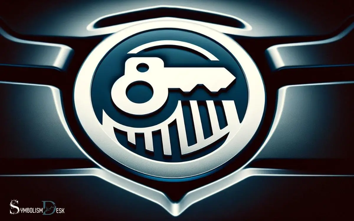 Car with a Key Symbol