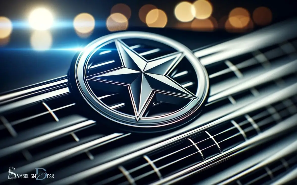 Car with a Star Symbol
