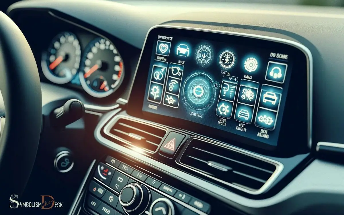 Control and Information Device Symbols Car