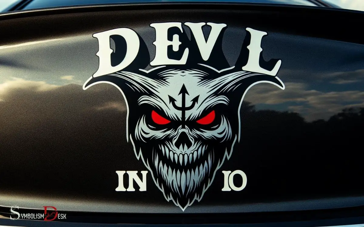 Devil in Ohio Symbol on Car