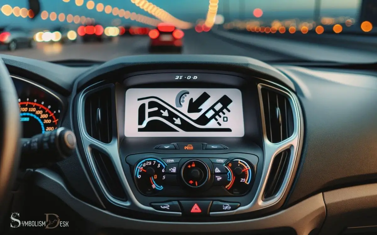 Downhill Car Symbol on Dash Ford Focus