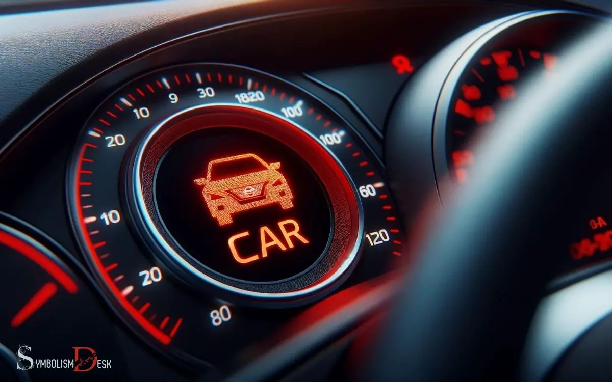 Flashing Red Car Symbol on Dashboard Nissan