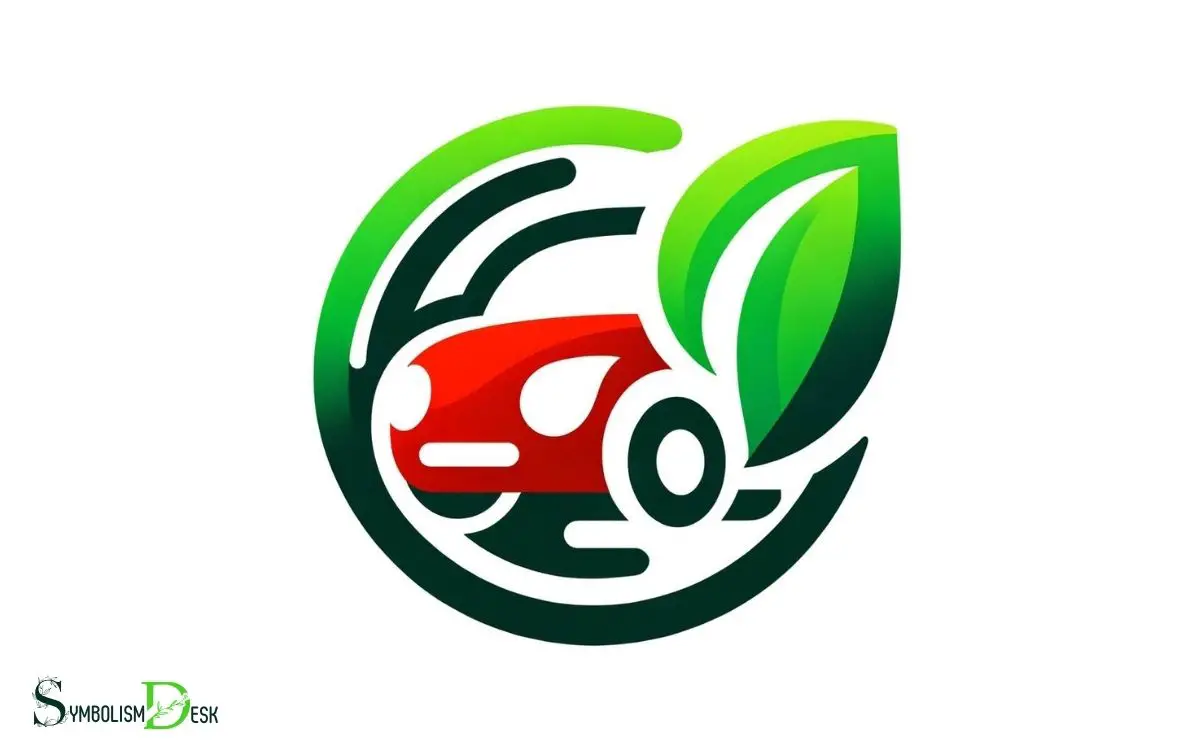 Green and Red Car Symbol