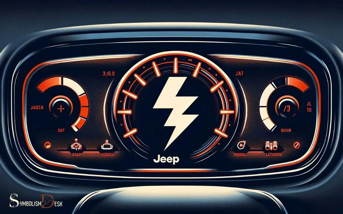 Lightning Bolt Symbol Car Jeep