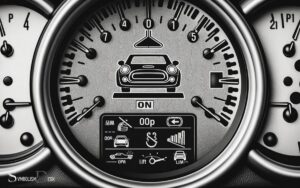 Mini Cooper Car on Lift Symbol: Service Indicator Light!