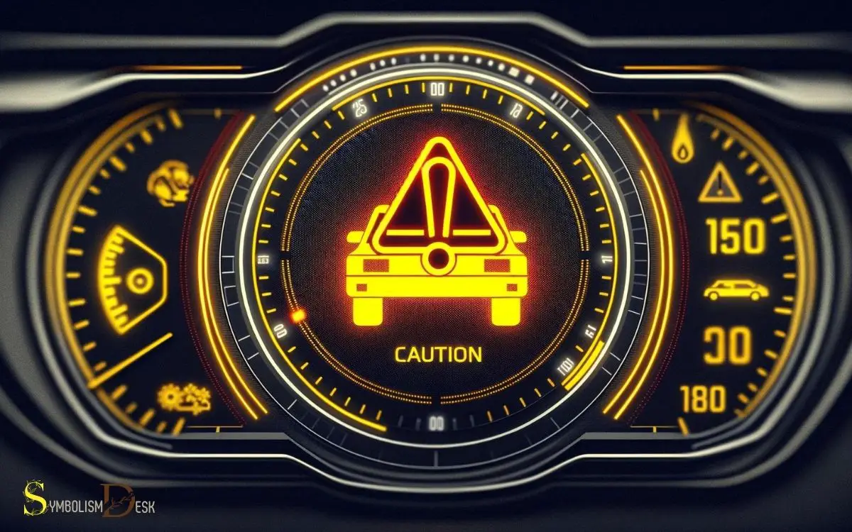 Nissan Rogue Flashing Yellow Car Symbol