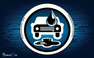 Oil Leak Symbol in Car