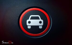 Red Car Symbol on Dashboard