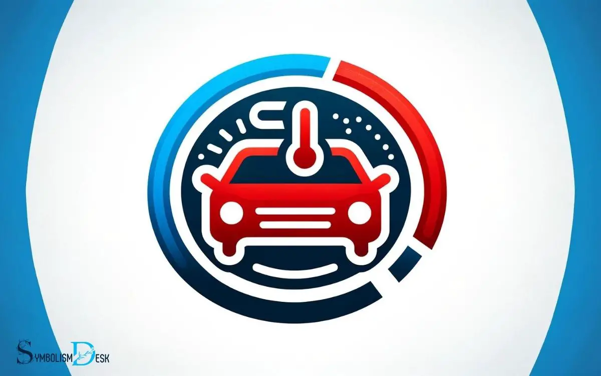 Red and Blue Car Symbol