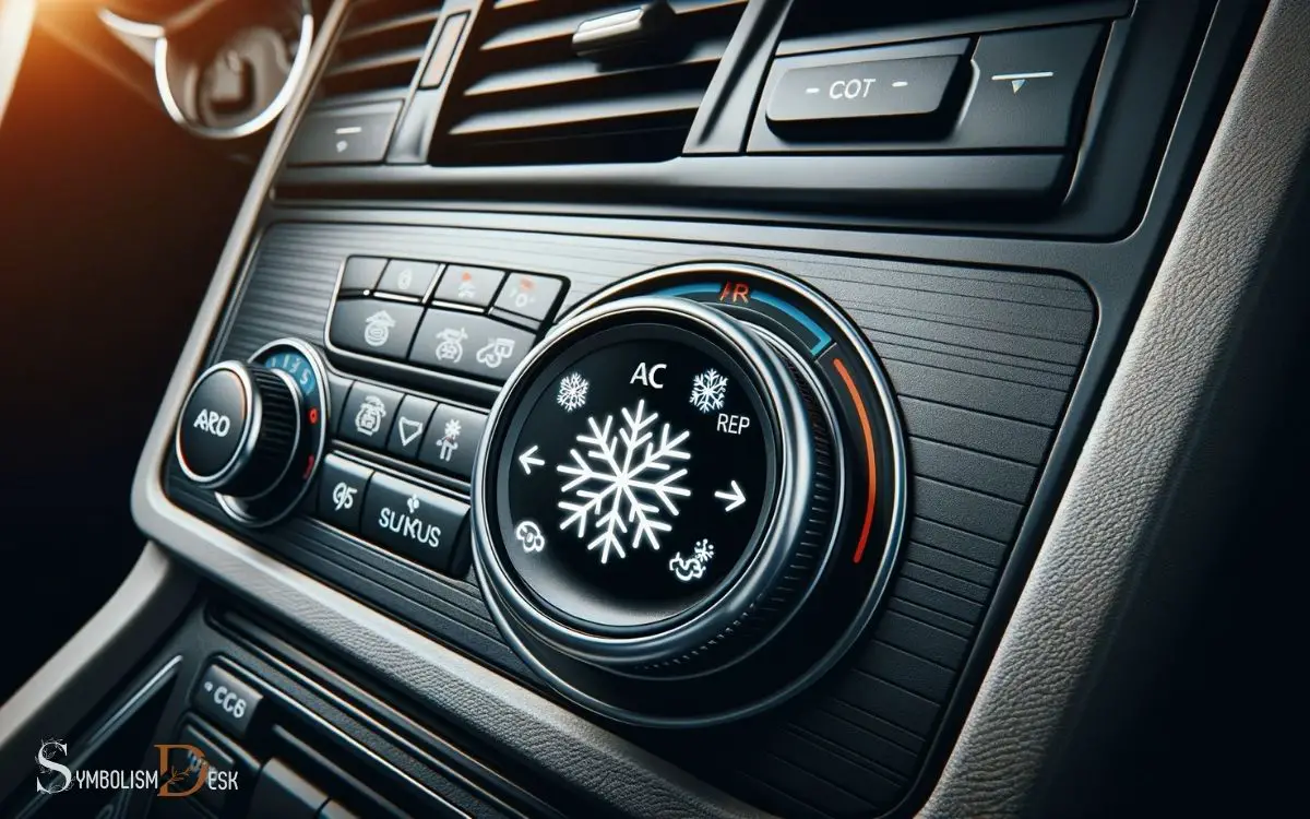 Snowflake Symbol in Car Ac