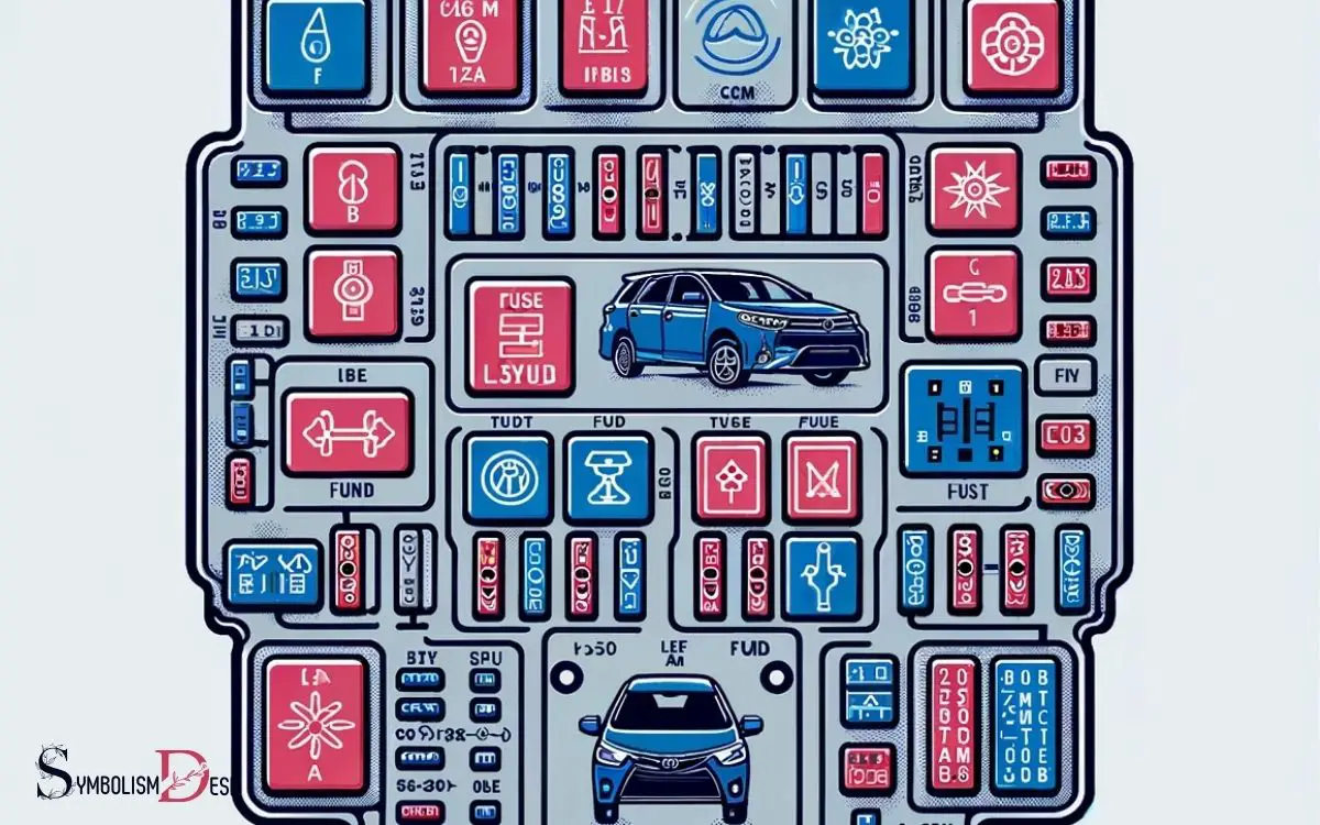 Toyota Car Fuse Box Symbol Meanings