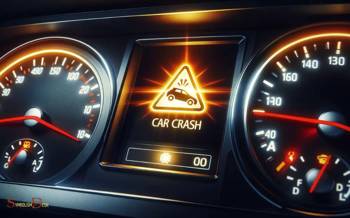 Car Crash Symbol On Dashboard: Airbag Deploying.!