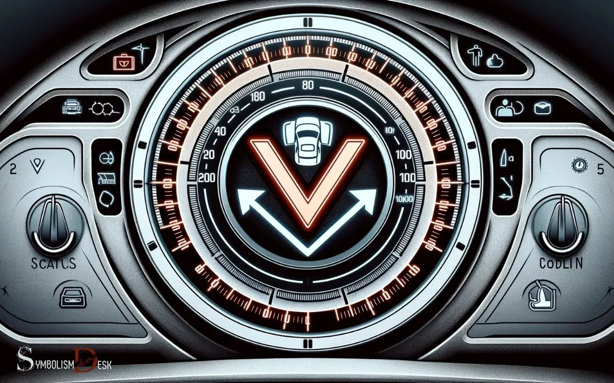 Upside Down V Car Symbol