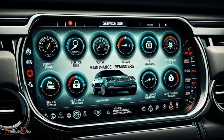 Range Rover Car Dashboard Symbols Meaning: A Guide!