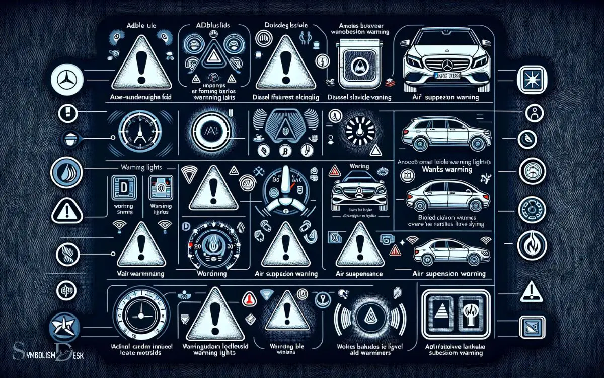 Additional Mercedes Warning Lights
