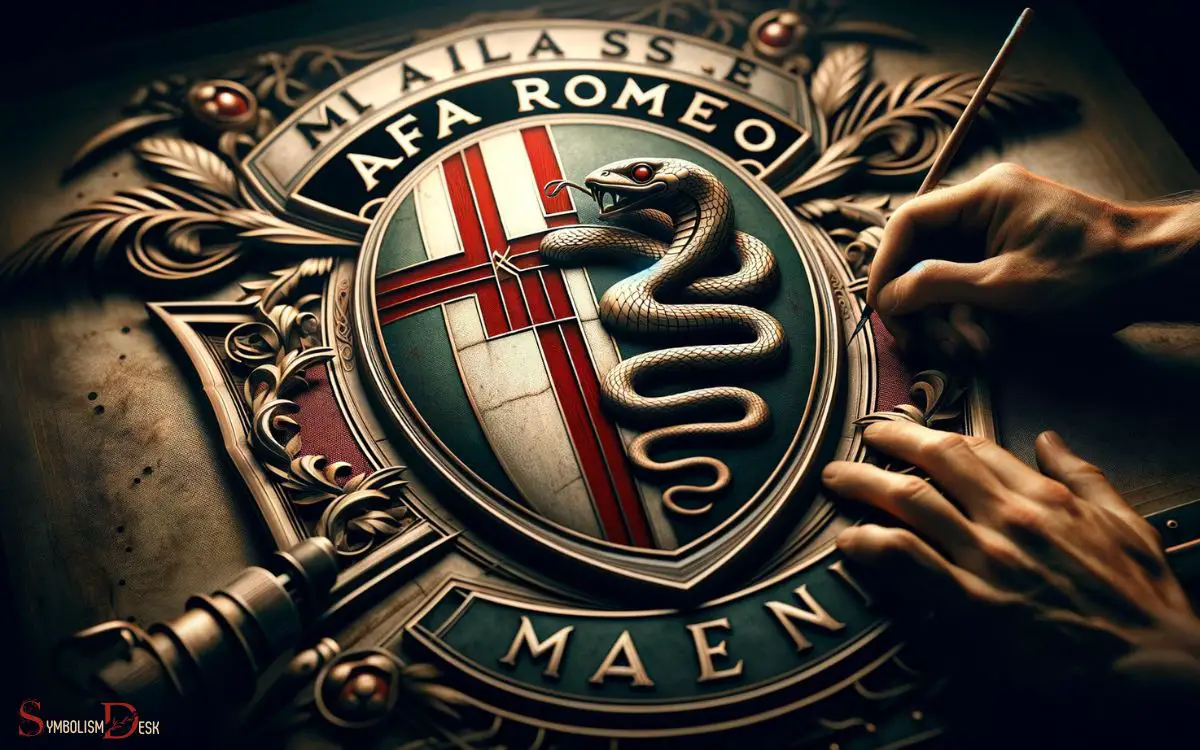 Alfa Romeo The Cross and Serpent Symbol