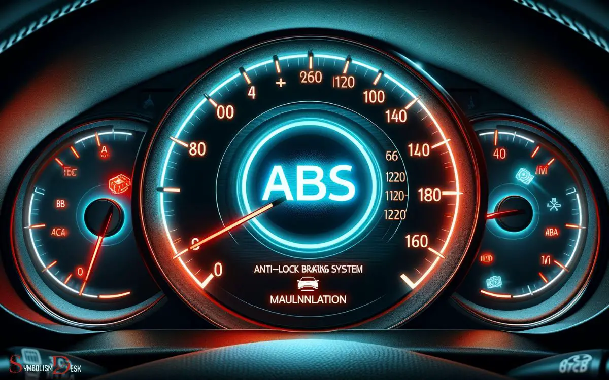 Anti lock Braking System ABS Warning