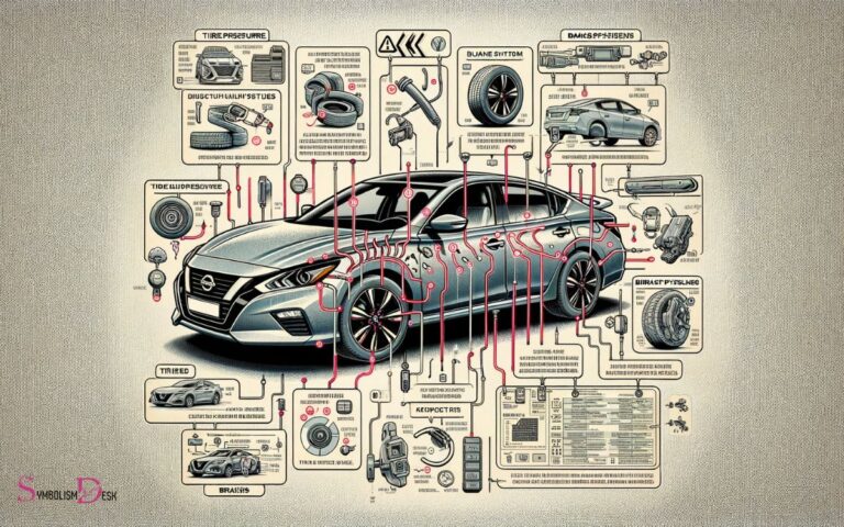 Car With Squiggly Lines Symbol Nissan Altima: VDC!