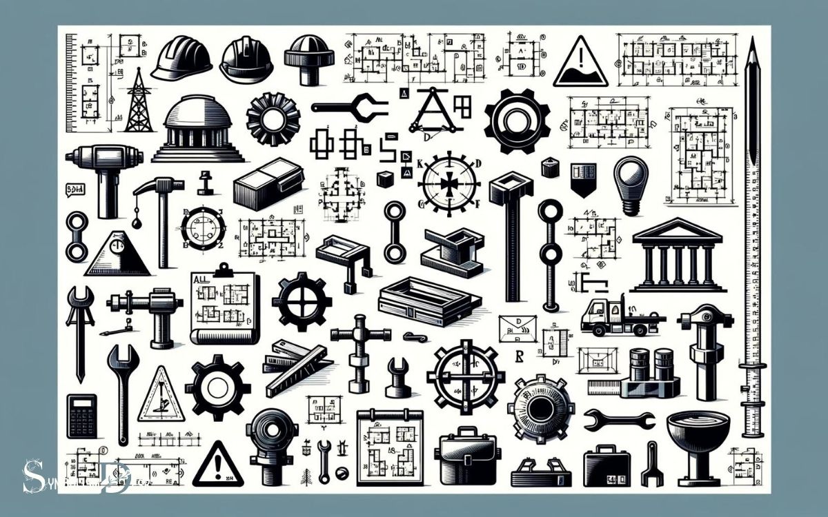 Civil Engineering Symbols with Name